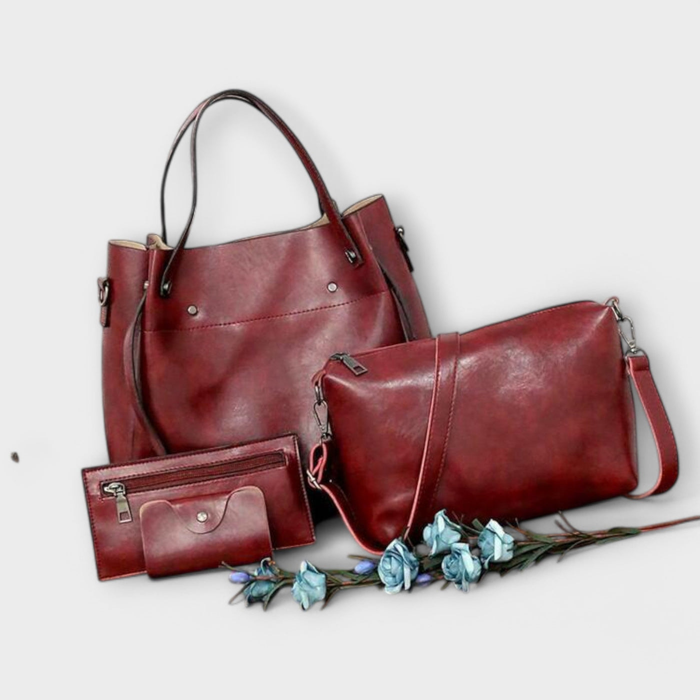 Ella | 4-Piece Vintage Bag Set
