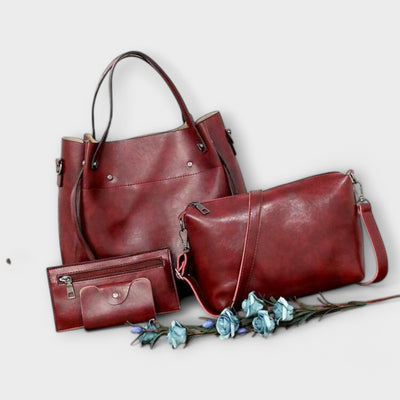 Ella | 4-Piece Vintage Bag Set