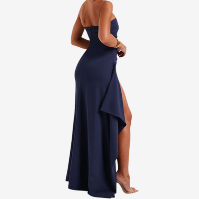 Vivienne | Midnight Cascade Gown