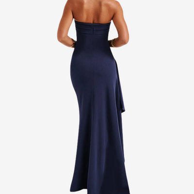 Vivienne | Midnight Cascade Gown