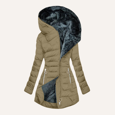 Lyna | Fur-lined Down Jacket