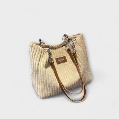 Blair| Soft Cord Shoulder Bag