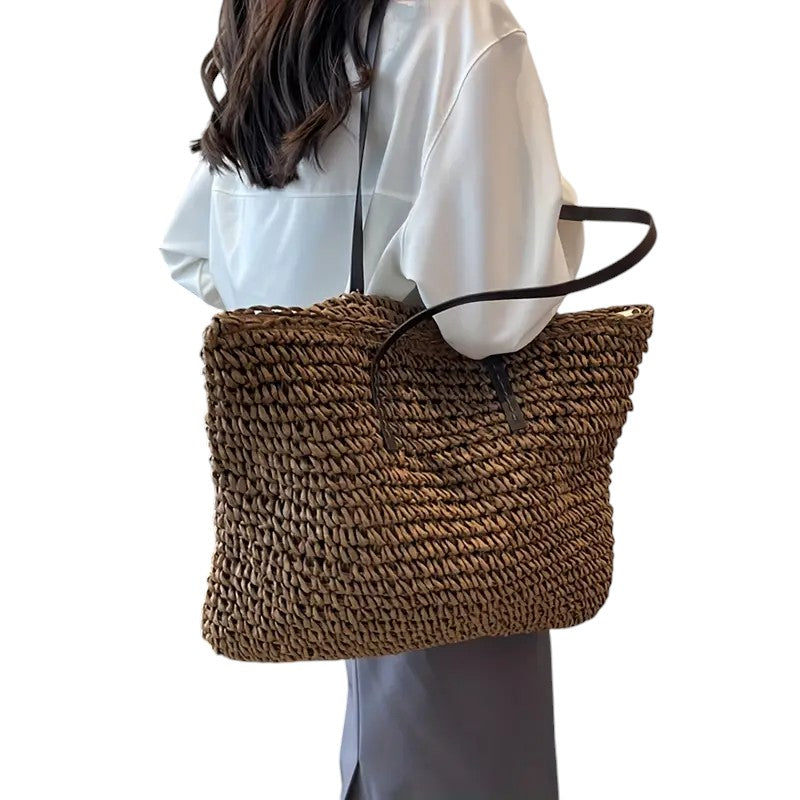 Avery | Woven Tote Bag