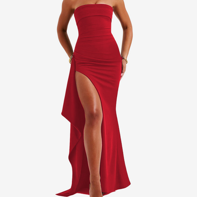 Vivienne | Midnight Cascade Gown