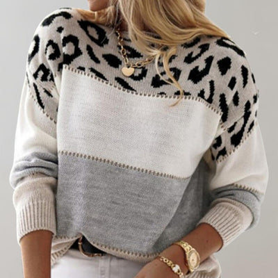 Cayenne | Leopard Elegance Sweater