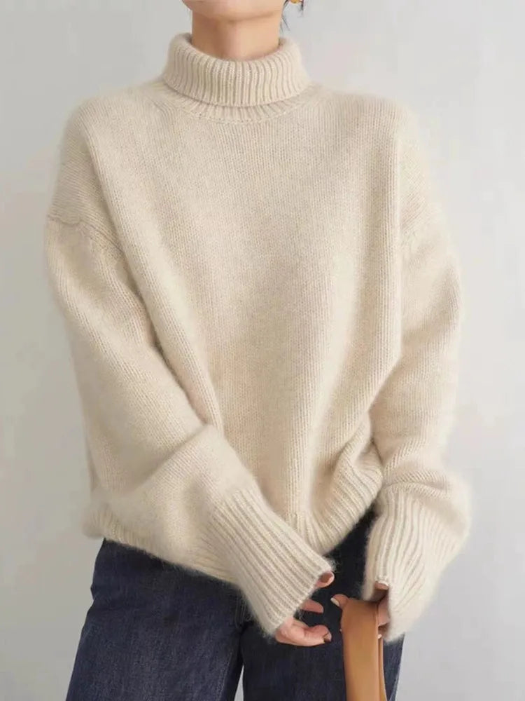 Isabella - High-Neck Cashmere Collar