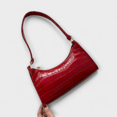 Caroline | Shiny Leather Bag