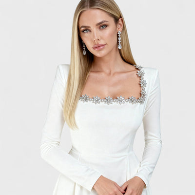 Celeste – Crystal Elegance Dress