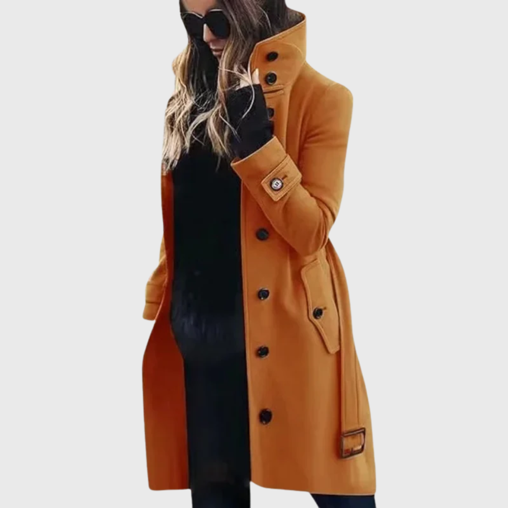 Winfell | Water-Repellent Long Trench Coat