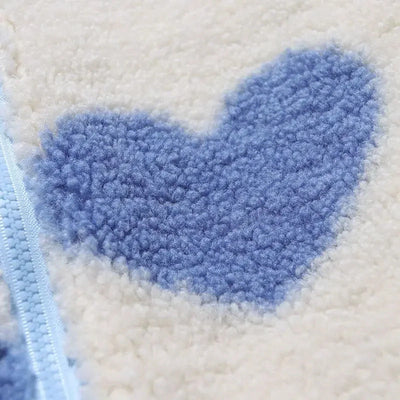 Katharina | Reversible Heart Print Jacket