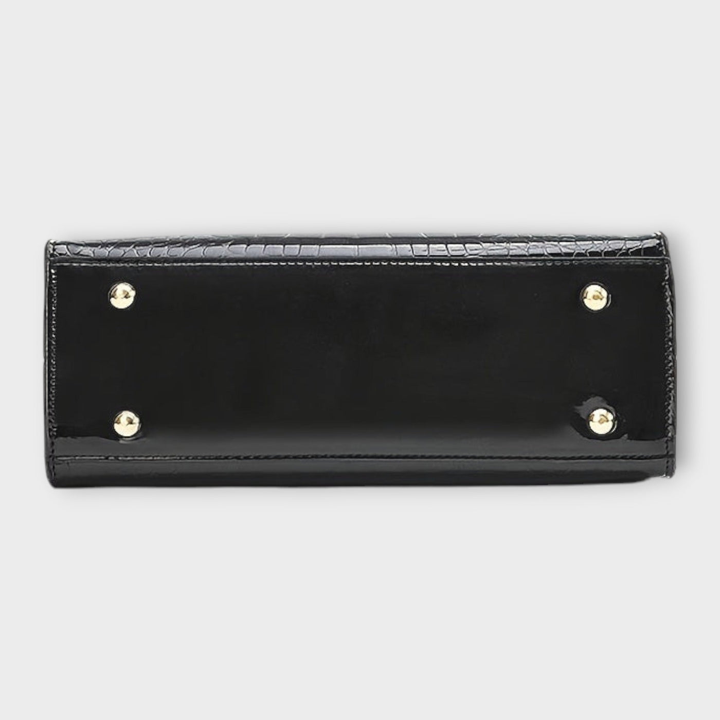 Indie | Glossy Crocodile Pattern Handbag